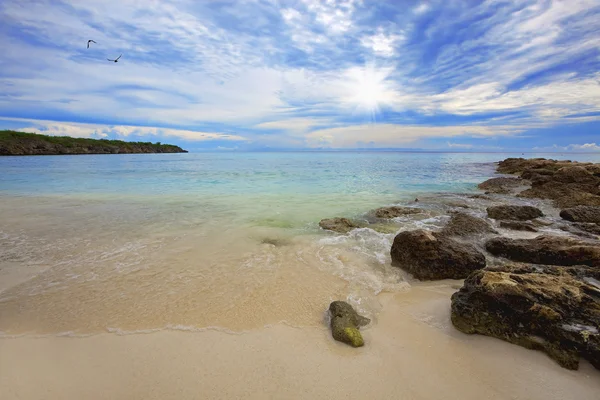 美丽的风景在加勒比岛上 库拉索岛 — 图库照片