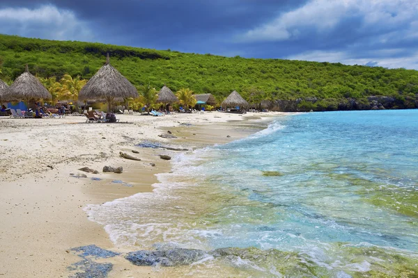 Praia de curaçao — Fotografia de Stock