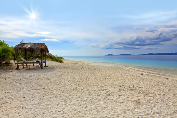Песчаный Пляж Кляйне Маленьком Бонайре Карибский Бассейн — стоковое фото