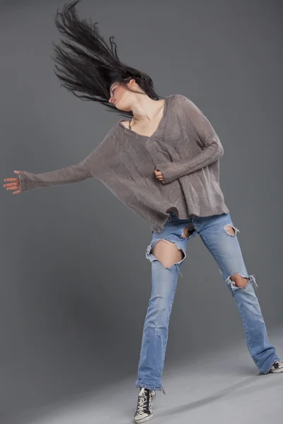 Donna che balla — Foto Stock