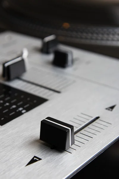 Crossfader of mixing controller — Stock Photo, Image