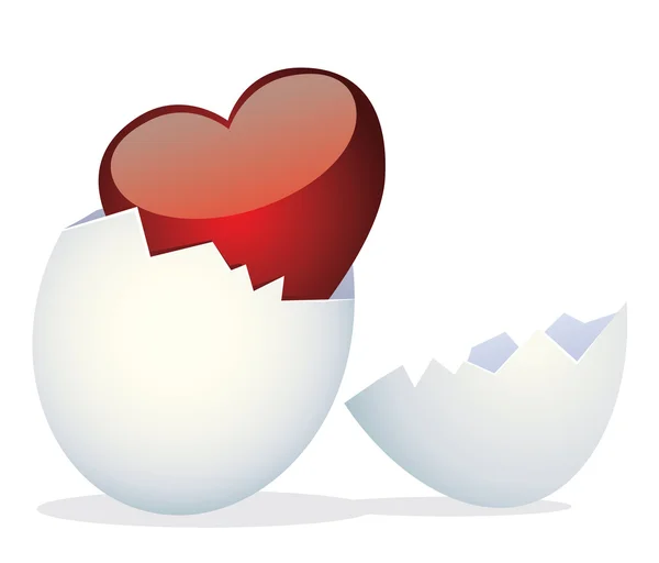 Harten Aftelkalender Voor Valentijnsdag — Stockvector