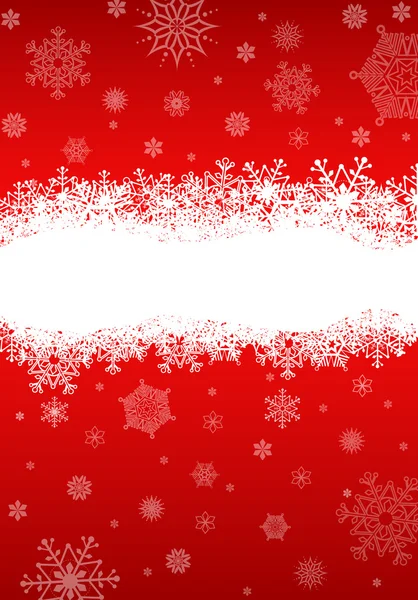 Bandiera di Natale — Vettoriale Stock