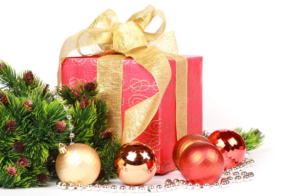 Jul eller nyår gåva — Stockfoto