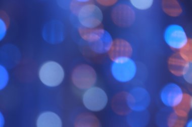 Noel ışıkları renkli bokeh