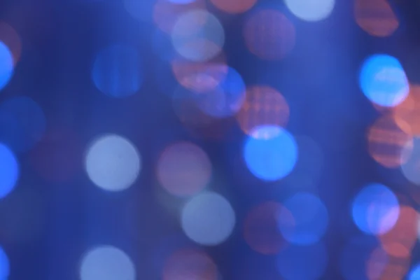 Colorful bokeh of christmas lights — Stock Photo, Image
