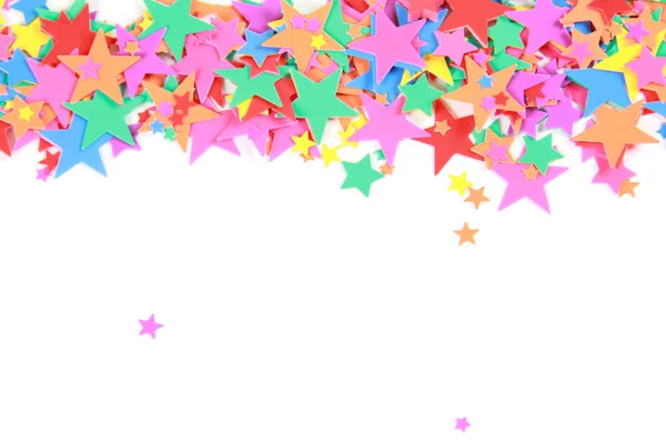 A lot of color stars — Stock Photo, Image