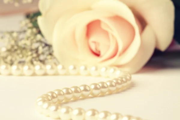Pearl neacklace — Stock Photo, Image