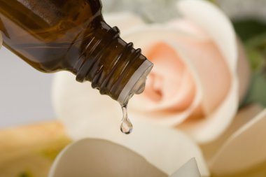 Essential oil for aromatherapy clipart