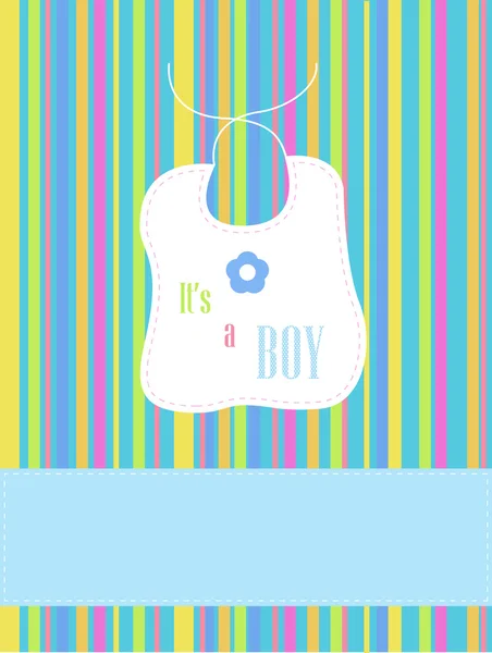 It'a a boy — Stock Photo, Image