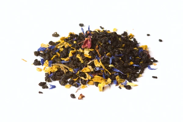 Flower tea isolated on white background — Stock Photo, Image