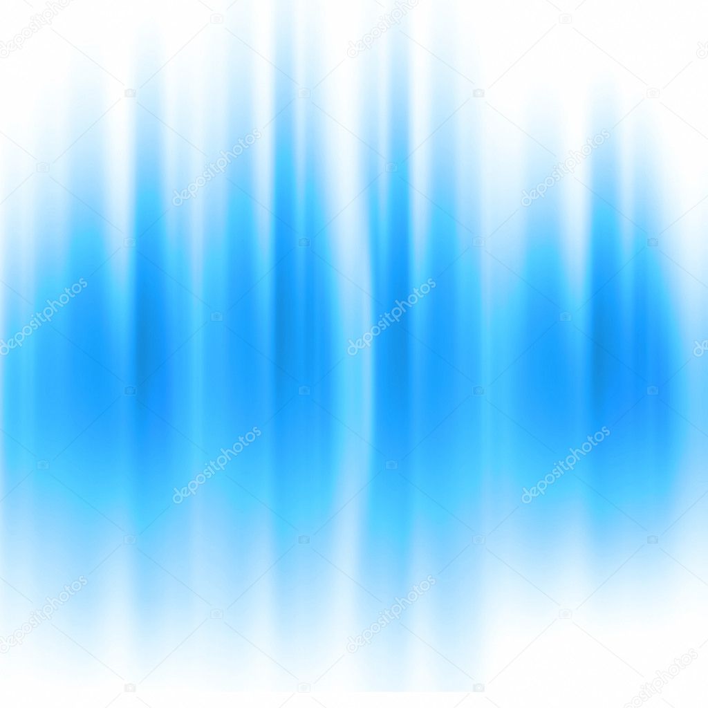 Blue abstract background with aurora