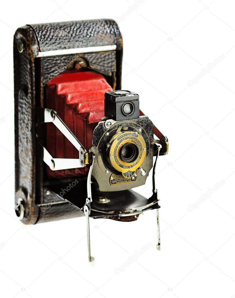Antique photo camera