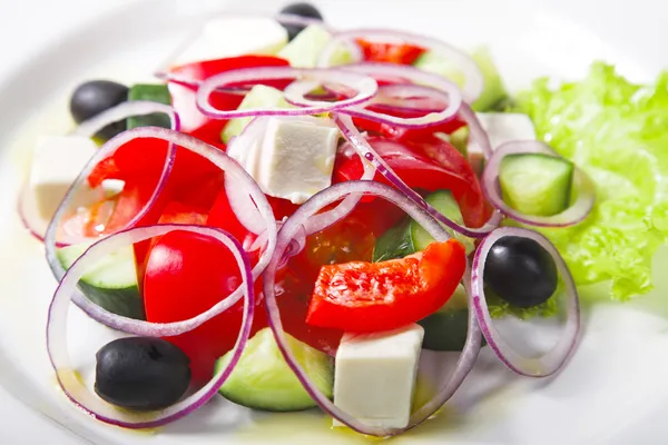 Greek salad — Stock Photo, Image
