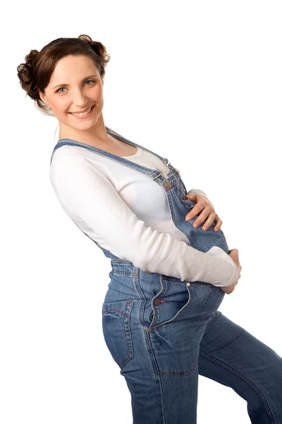 Těhotná žena Royalty Free Stock Obrázky