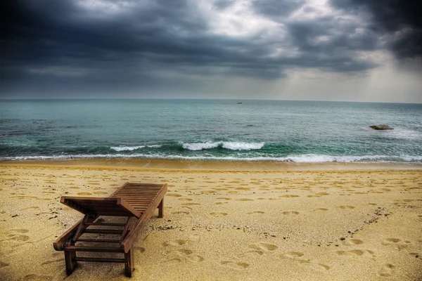 Playa tormentosa — Foto de Stock