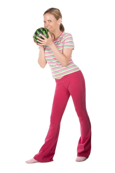 A görögdinnye nő — Stock Fotó