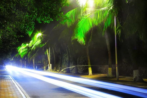 Gece yol — Stok fotoğraf