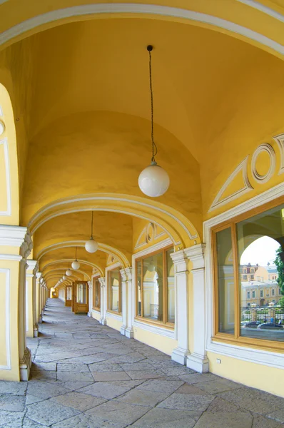 stock image Details of ancient buildings with arches