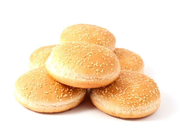 Broodjes voor hamburger, cheeseburger — Stockfoto