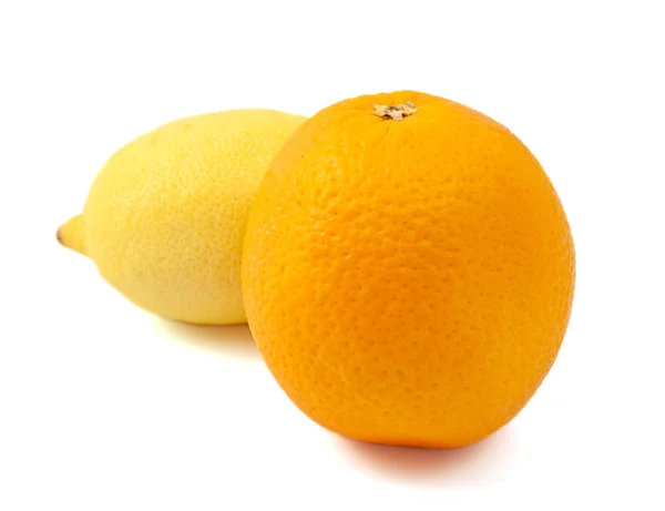 Orange und Zitrone — Stockfoto