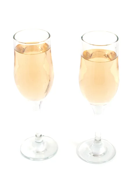 Champagneglazen — Stockfoto