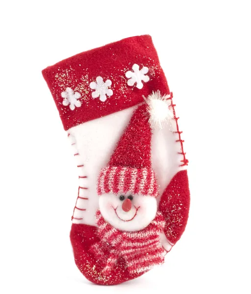 Asılı Noel çorap — Stok fotoğraf