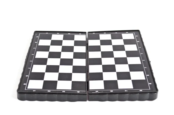 Chess Board White Background — Stock Photo, Image