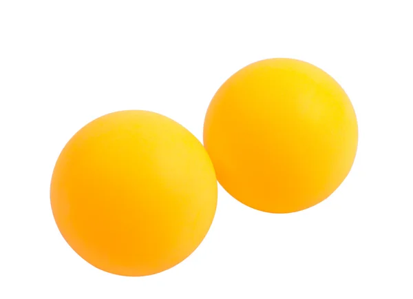Table tennis balls — Stock Photo, Image