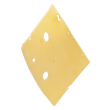 Sliced cheese clipart