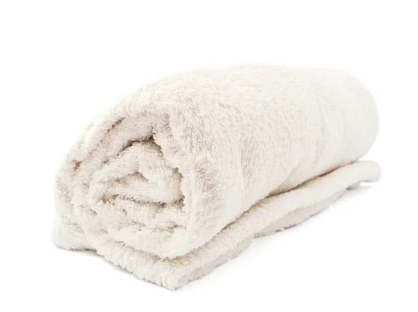 Hvidt håndklæde - Stock-foto
