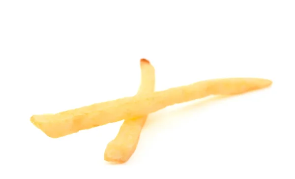 French Fries White Background — Stock Photo, Image