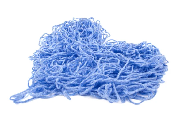 stock image Blue yarn