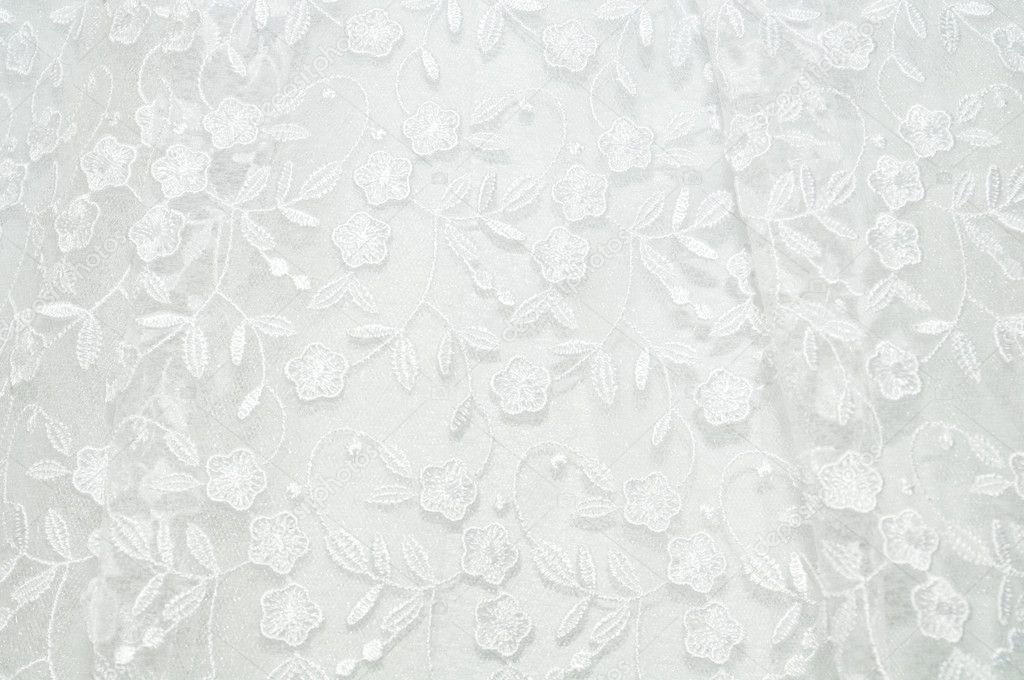 White Wedding Fabric