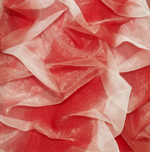 Red fabric — Stock Photo, Image
