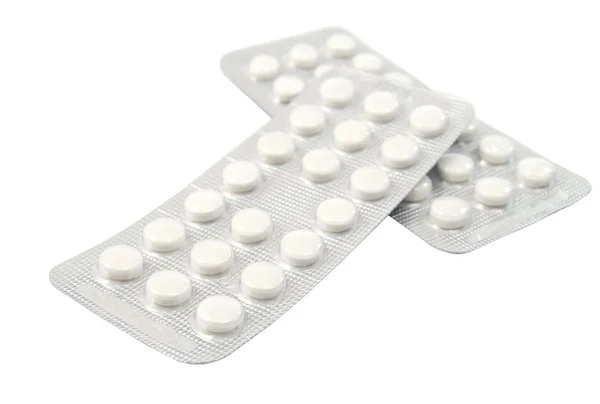 Förpackning av tabletter — Stockfoto