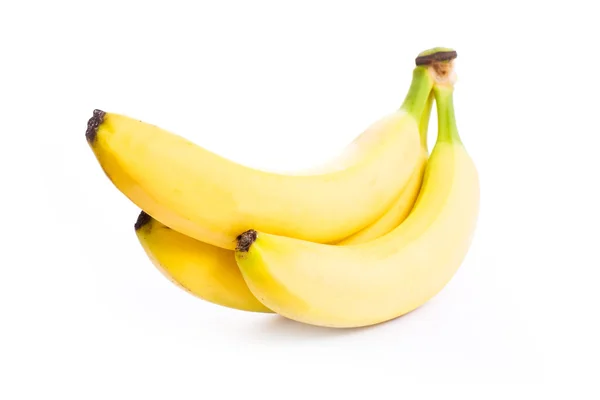 Bananes isolées sur blanc — Photo