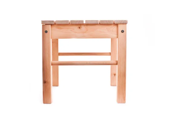 Vintage wooden stool — 스톡 사진