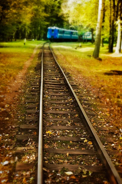 Tren de vía —  Fotos de Stock