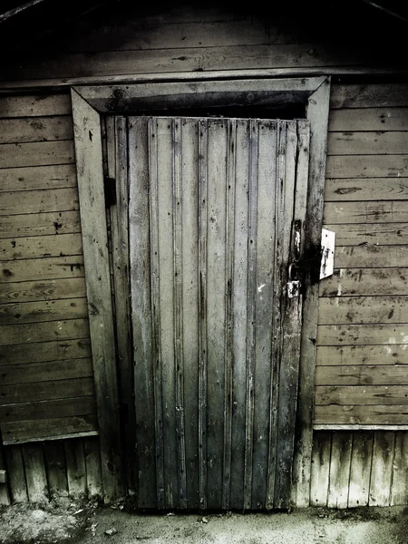 Porte en bois vintage — Photo