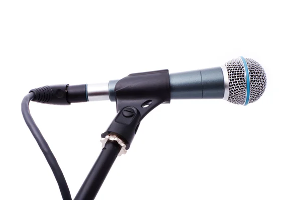 Mikrofon isolerade — Stockfoto