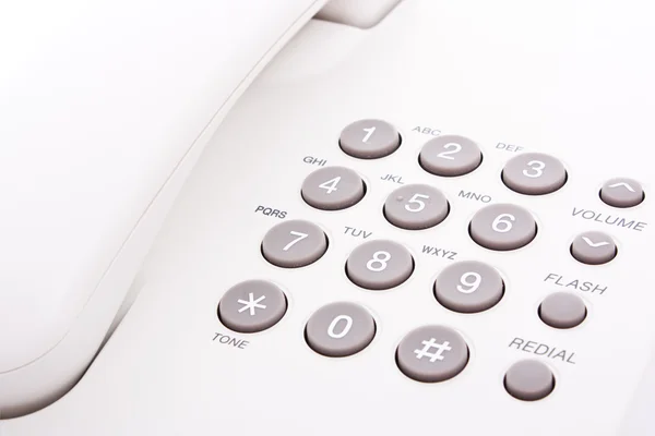 Крупним Планом Знімок Сірої Клавіатури Телефону — стокове фото
