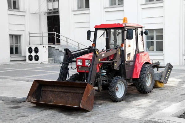 stock image Red tractor