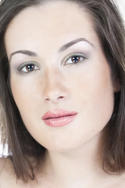 Vrouw met mooie make-up — Stockfoto