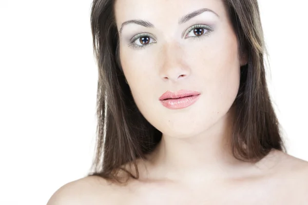 Vrouw met mooie make-up — Stockfoto