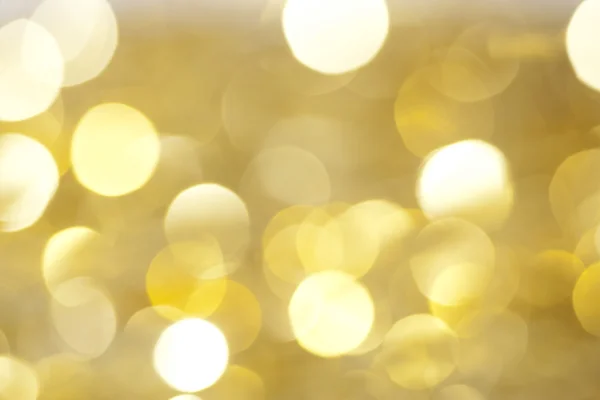 stock image Yellow christmas lights