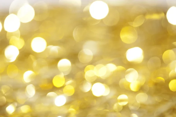 stock image Yellow christmas lights