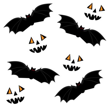 Halloween seamless clipart