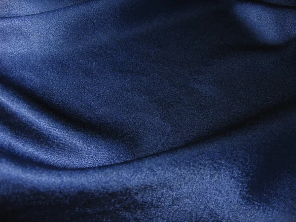 La seda azul oscuro — Foto de Stock