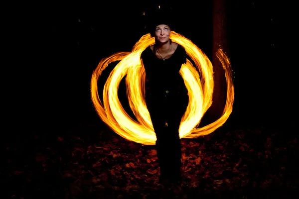 화재 댄스 — 스톡 사진